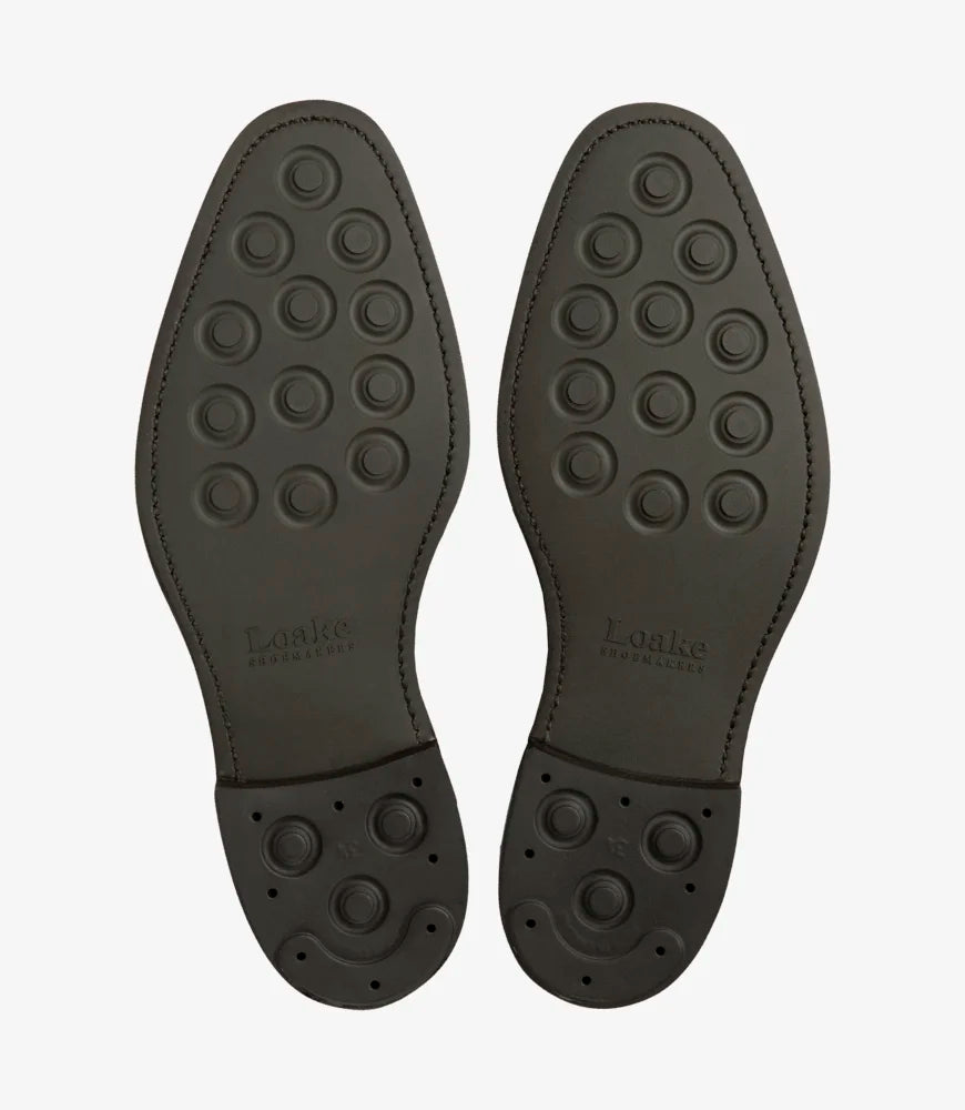 Loake Chatsworth Dark Brown Waxy