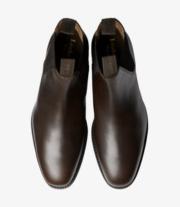 Loake Chatsworth Dark Brown Waxy