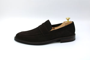 John White Banff Brown Suede
