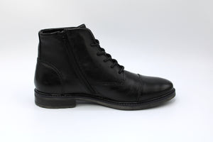 Bugatti Hamburg Black Boot