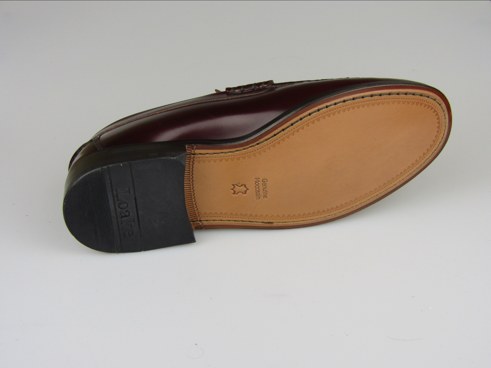 Loake princeton burgundy clearance
