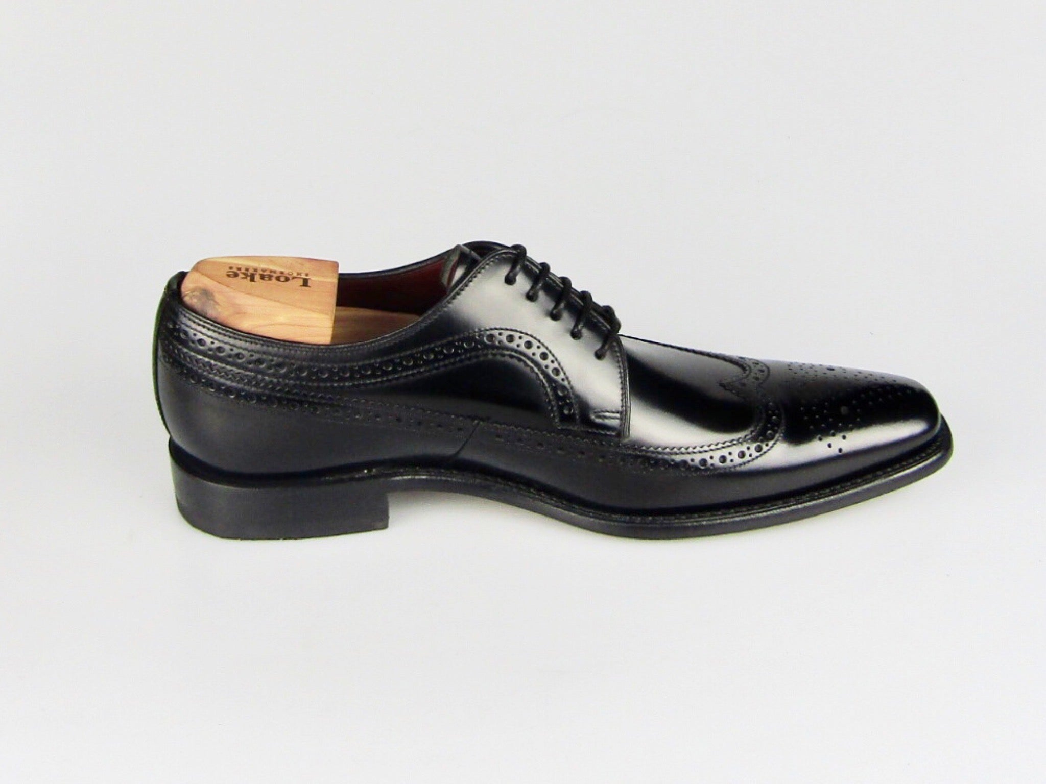 Loake Patent Dress Shoe in Black