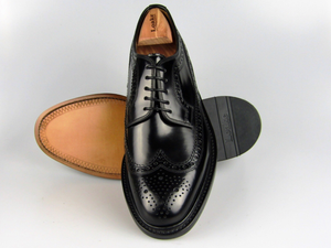 Loake royal 2025 black brogues
