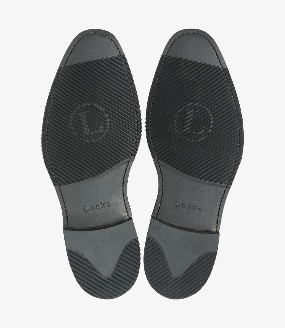 Loake Hoskins black calf size 7